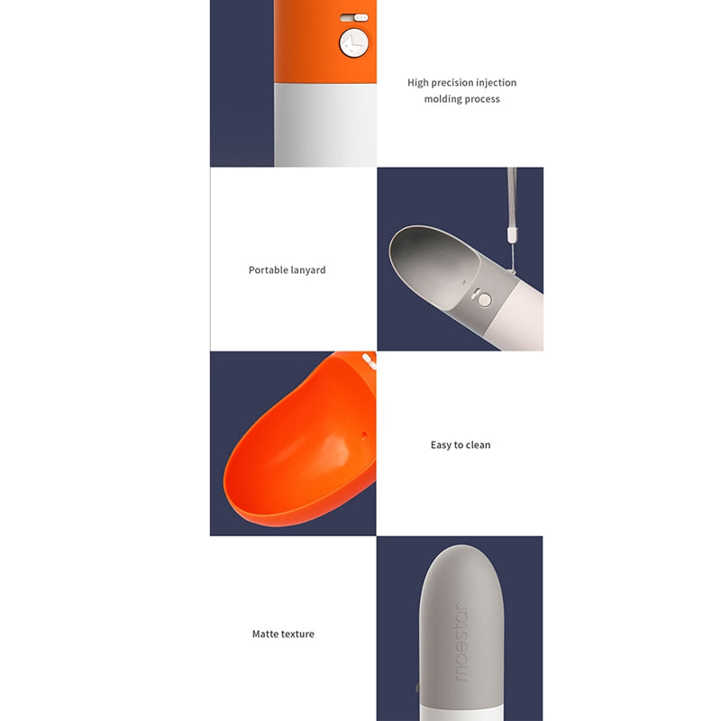 Pet Drinking Cup Splash-Proof Bottle