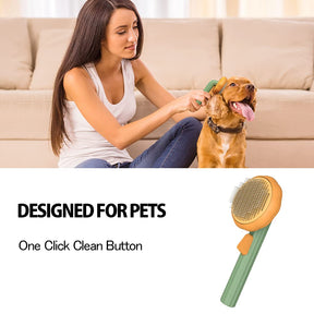 Pet Grooming Pumpkin Brush