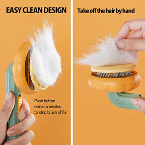 Pet Grooming Pumpkin Brush